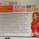 Illustration for article titled Misguided and Pointless Advice on the Matter of Naked Selfies